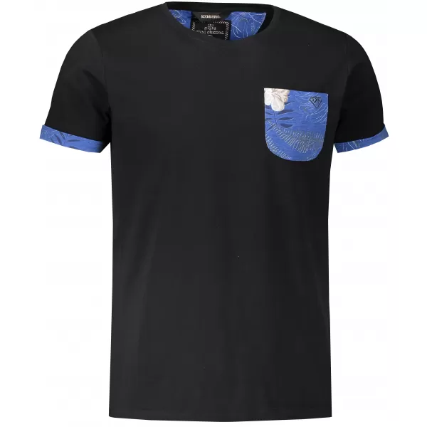  Tricou pentru bărbați KIXMI LARKIN NEGRU 