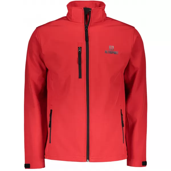  Jachetă softshell pentru bărbați ALTISPORT ALM006522 ROȘU 