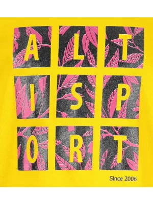 Tricou pentru copii ALTISPORT ALK063138 GALBEN