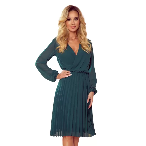  Rochie NUMOCO ISABELLE A313-1 VERDE 