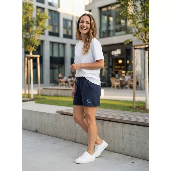  Pantaloni scurți de damă ALTISPORT AINA LPAT511 ALBASTRU INCHIS 