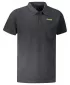 Tricou pentru bărbați cu guler ALTISPORT WELLYN MTST647 NEGRU