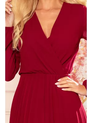 Rochie NUMOCO ISABELLE A313-8 CLARET