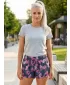 Pantaloni scurți de damă ALTISPORT BARBA LPAT512 VIOLET