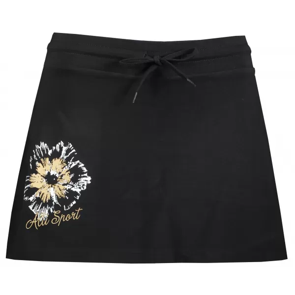  Fusta de dama ALTISPORT ALW016604 NEGRU SI AURIU 