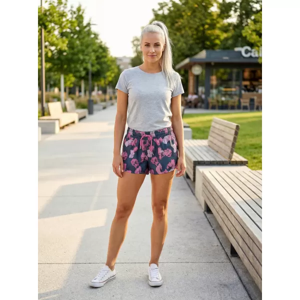  Pantaloni scurți de damă ALTISPORT BARBA LPAT512 VIOLET 