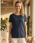 Tricou pentru femei cu mâneci scurte SAM 73 NINA WT 818 ALBASTRU ÎNCHIS