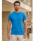Tricou pentru bărbați cu mâneci scurte SAM 73 TOBIAS MT 776 ALBASTRU DESCHIS