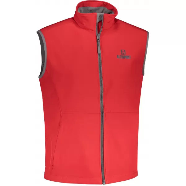  Vestă softshell pentru bărbați ALTISPORT ALM006517 ROȘU 