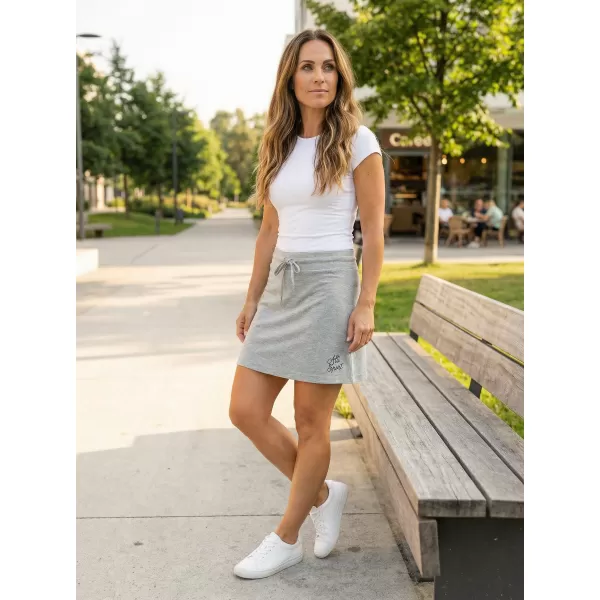  Fusta de dama ALTISPORT ALW056604 EVIDENȚIERI GRI ÎNCHIS 