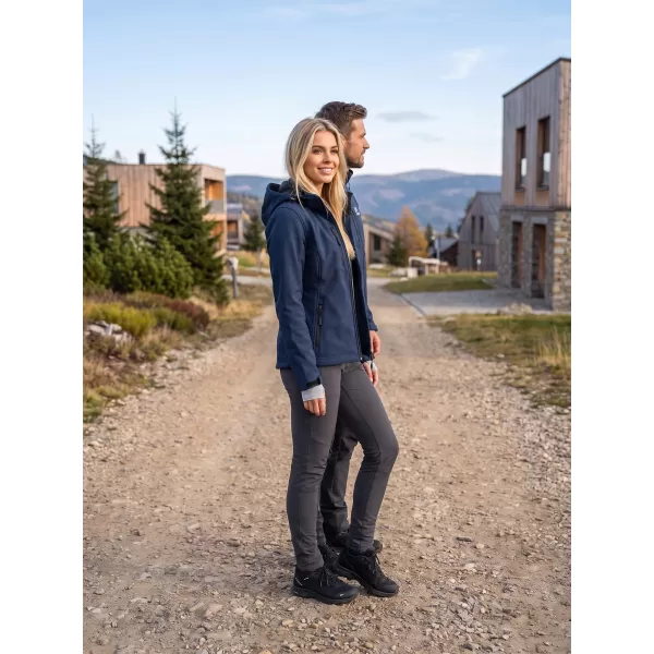  Jachetă softshell pentru femei ALTISPORT ALW056521 ALBASTRU MARIN 