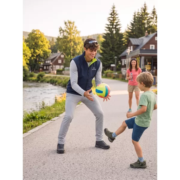  Vestă softshell pentru bărbați ALTISPORT ALM006517 ALBASTRU MARIN 