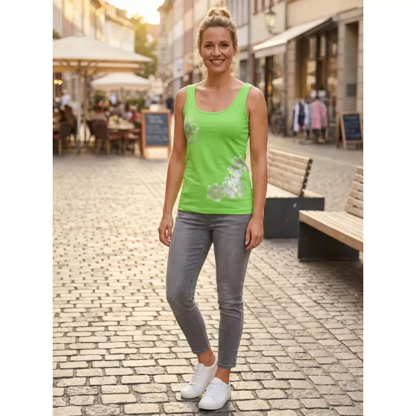  Dámské tílko ALTISPORT CARRYOVER ALW016136 APPLE GREEN 