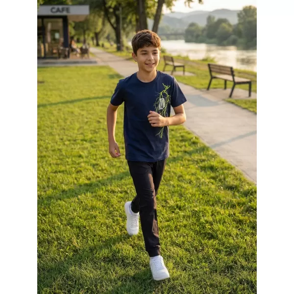  Tricou pentru copii ALTISPORT ALK027138 ALBASTRU MIEZUL NOPȚII 