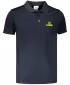Tricou funcțional pentru bărbați cu guler ALTISPORT ALM006217 ALBASTRU MARIN