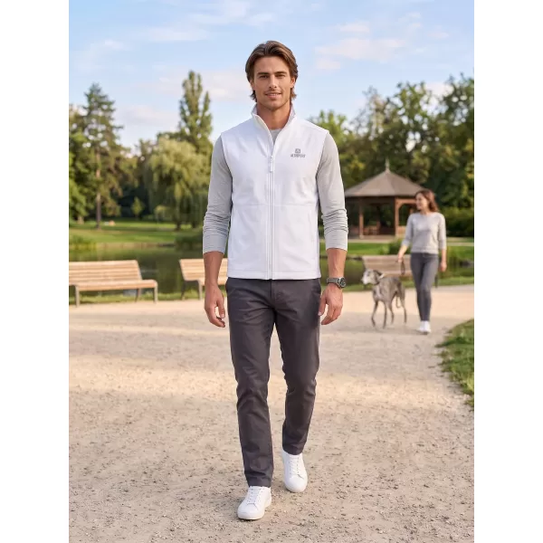 Vestă softshell pentru bărbați ALTISPORT ALM006517 ALB 