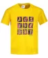 Tricou pentru copii ALTISPORT ALK063138 GALBEN