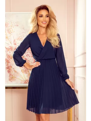 Rochie pentru femei NOMOCO Isabelle A313-6 Albastru închis NOMOCO1