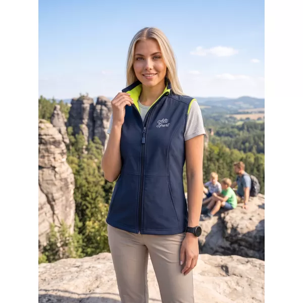  Vesta softshell dama ALTISPORT ALW056516 ALBASTRU MARIN 