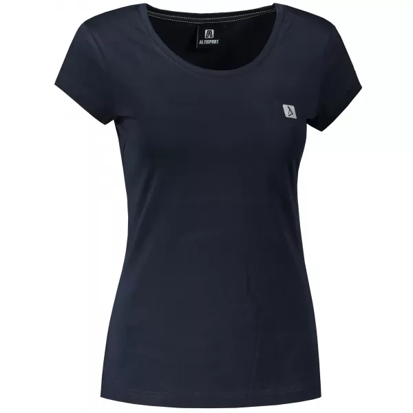  Dámské premium triko ALTISPORT CARRYOVER ALW065154 NÁMOŘNÍ MODRÁ 