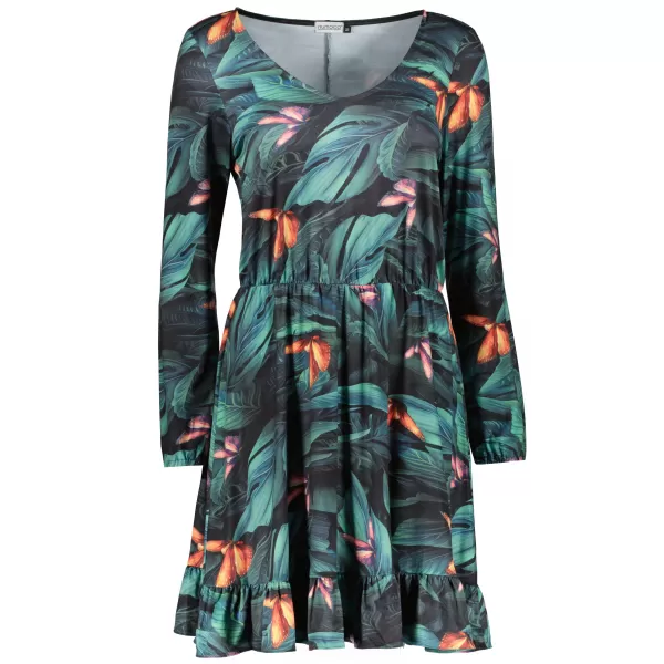  Rochie pentru femei Numoco A320-1 Green Modern NOMOCO1 
