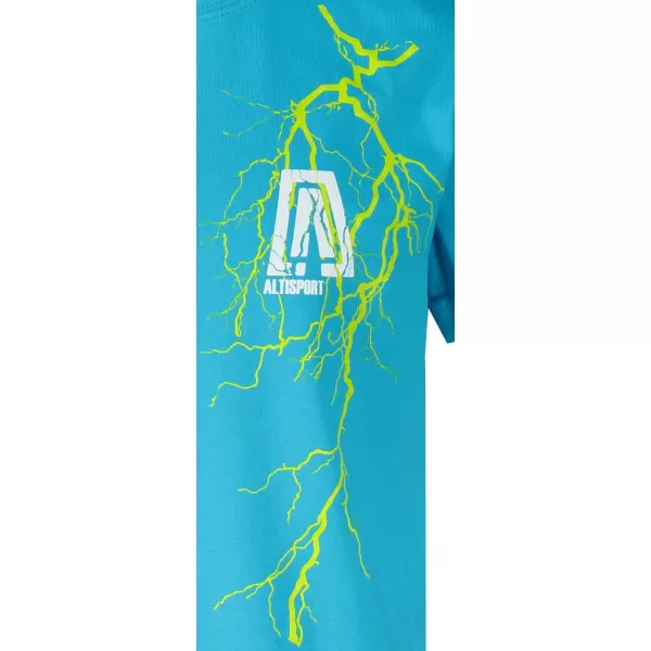  Tricou pentru copii ALTISPORT ALK027138 TURCOAZ 