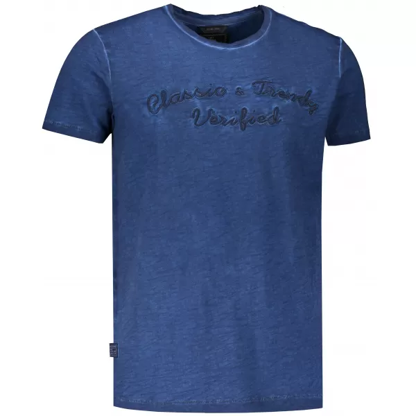 Tricou pentru bărbați KIXMI LINBERG ALBASTRU INCHIS 