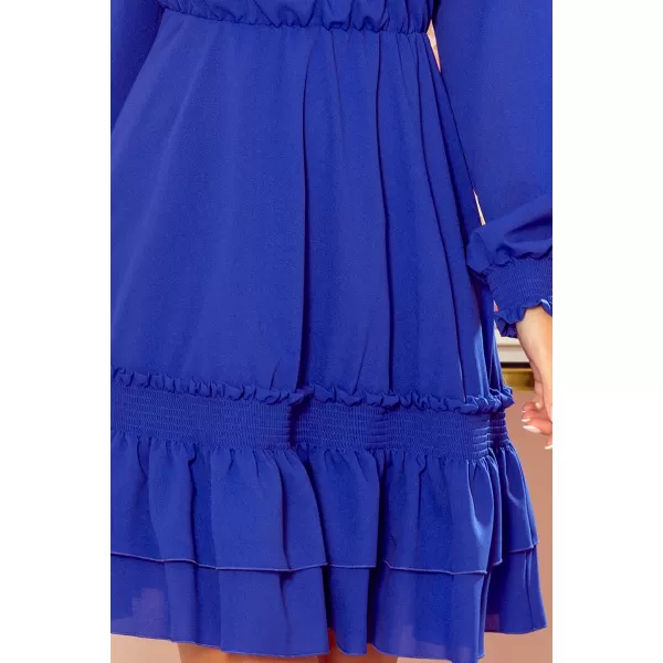  Rochie NUMOCO A336-1 ALBASTRU 