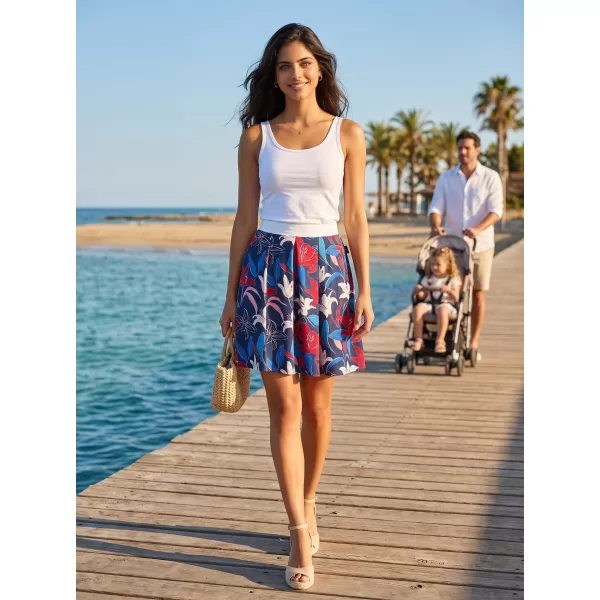  Fusta de dama ALTISPORT SEVIA LSKT328 ALBASTRU INCHIS 