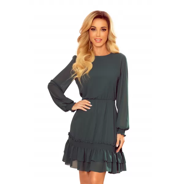  Rochie pentru femei NOMOCO A336-2 GREEN NOMOCO1 