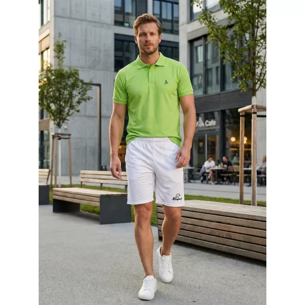  Pantaloni scurți pentru bărbați ALTISPORT ALM003612 ALB 