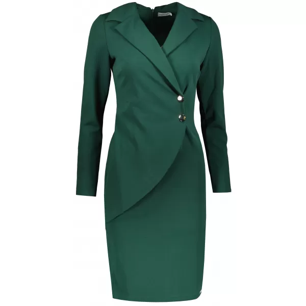  Rochie NUMOCO A340-1 VERDE 