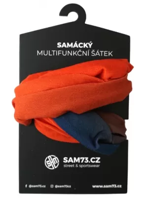 Eșarfă multifuncțională SAM 73 EUNECT UN 104 PORTOCALE