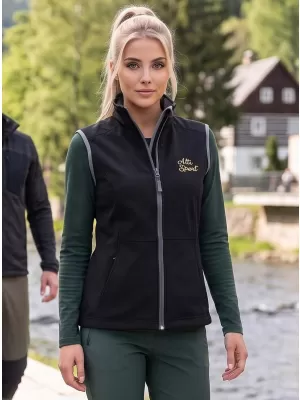 Vesta softshell dama ALTISPORT ALW056516 NEGRU
