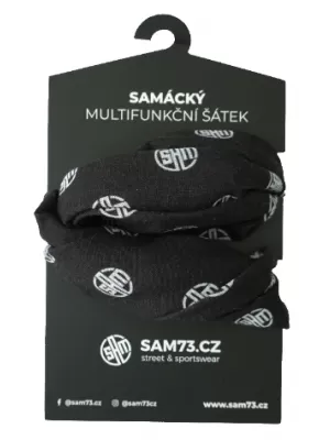 Eșarfă multifuncțională SAM 73 SAMUEL UN 101 NEGRU