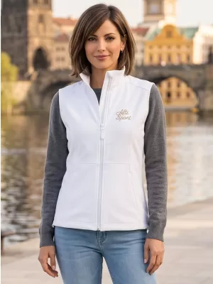 Vesta softshell dama ALTISPORT ALW056516 ALB