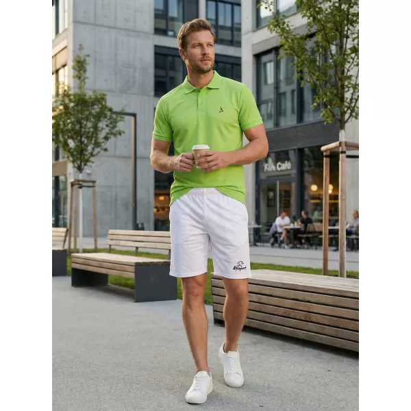  Pantaloni scurți pentru bărbați ALTISPORT ALM003612 ALB 