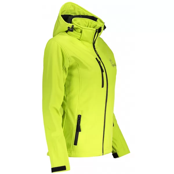  Jachetă softshell pentru femei ALTISPORT ALW056521 LĂMÂIE VERDE 