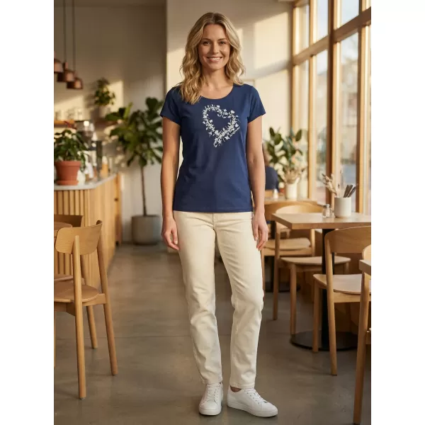  Tricou pentru femei ALTISPORT ALW058122 ALBASTRU MIEZUL NOPȚII 