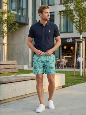 Pantaloni scurți pentru bărbați ALTISPORT HELET MPAT526 ALBASTRU