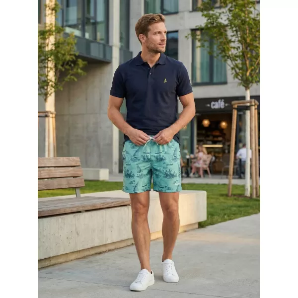  Pantaloni scurți pentru bărbați ALTISPORT HELET MPAT526 ALBASTRU 
