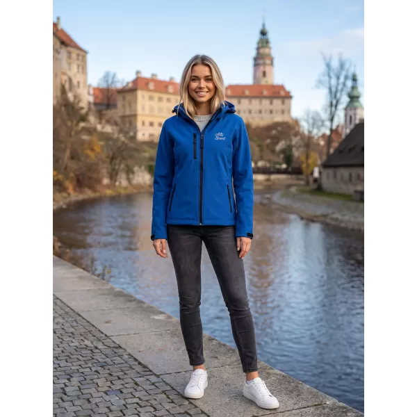  Jachetă softshell pentru femei ALTISPORT ALW056521 ALBASTRU REGAL 