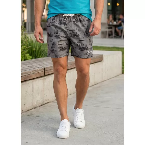  Pantaloni scurți pentru bărbați ALTISPORT HELET MPAT526 GRI DESCHIS 