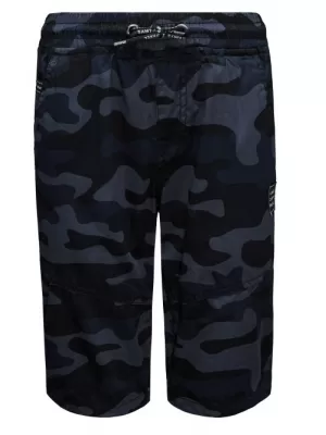 Pantaloni scurți de băieți SAM 73 MATTHEW BS 530 ALBASTRU ÎNCHIS