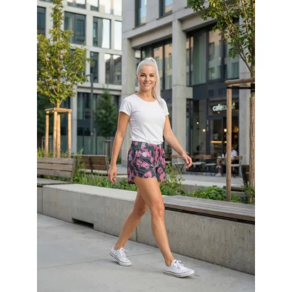  Pantaloni scurți de damă ALTISPORT BARBA LPAT512 VIOLET 