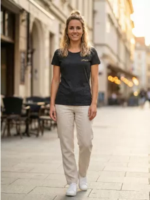 Tricou pentru femei ALTISPORT RISTA LTST769 NEGRU