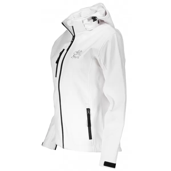  Jachetă softshell pentru femei ALTISPORT ALW056521 ALB 