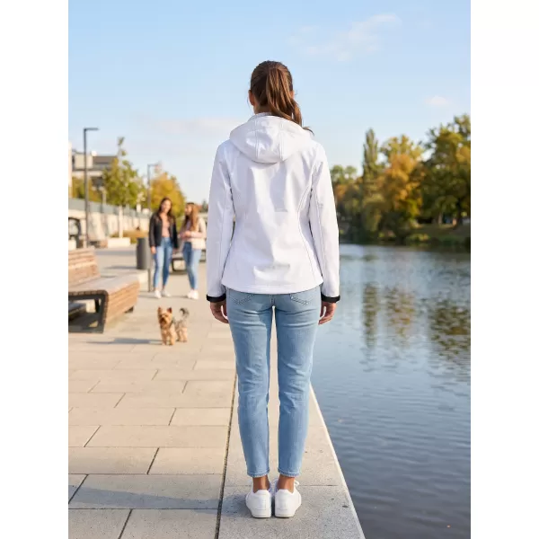  Jachetă softshell pentru femei ALTISPORT ALW056521 ALB 