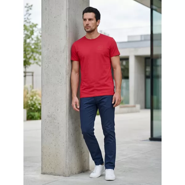  Tricou pentru bărbați cu mâneci scurte SAM 73 TOBIAS MT 776 ROŞU 