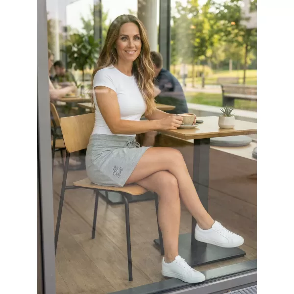  Fusta de dama ALTISPORT ALW056604 EVIDENȚIERI GRI ÎNCHIS 